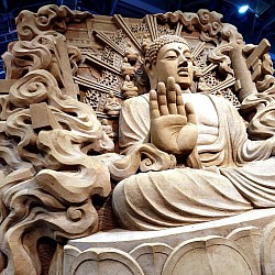 鳥取県　砂の美術館